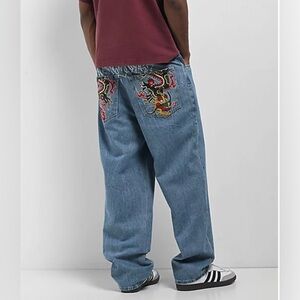 Ninth Hall Ambush Medium Blue Loose Fit Jeans